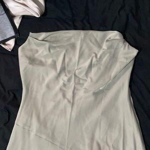 Green dress never worn, size 12